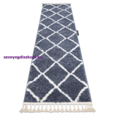 My carpet company kft Szőnyeg, futószőnyeg BERBER CROSS szürke -60x300 cm lakástextília