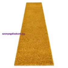 My carpet company kft Szőnyeg, futószőnyeg SOFFI shaggy 2cm arany -60x200 cm lakástextília