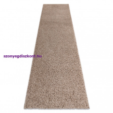 My carpet company kft Szőnyeg, futószőnyeg SOFFI shaggy 2cm bézs -80x250 cm lakástextília