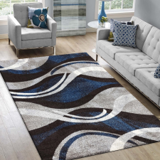 My carpet company kft Szőnyeg OTTO 01 szürke-türkiz 200 x 290 cm lakástextília
