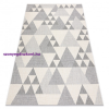 My carpet company kft Szőnyeg SPRING 20409662 háromszögek szizál, hurkolt - krém 160x230 cm