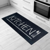 My carpet company kft TOP! MY. SIL Konyhai szőnyeg 77x197cm-fekete kitchen