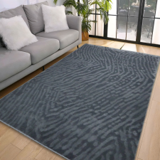 My carpet Den. Deluxy design Antracit Puha Szőnyeg 66x110cm-hátul gumis lakástextília