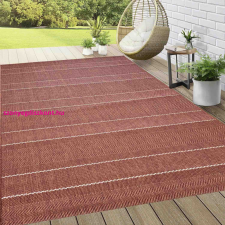 My carpet Kabul Sizal szőnyeg Terrakota csíkos 80x200cm szőnyeg lakástextília