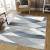 My carpet Mintás Milano 8081 kék 60x110cm modern szőnyeg