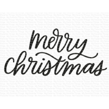 My Favorite Things Szilikonbélyegző - Merry Christmas - Clear Stamp (1 csomag) bélyegző