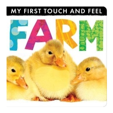  My First Touch and Feel: Farm – Little Tiger Press idegen nyelvű könyv