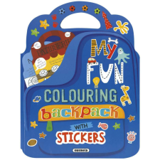  My Fun Colouring Backpack with Stickers - Boys idegen nyelvű könyv