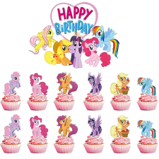  My little pony papír tortadísz,beszúró 13 db/ csomag sütés és főzés