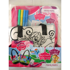  My Little Pony színezhető táska kréta, festék és papír