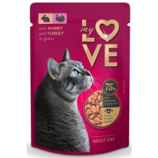  My Love Alutasakos Macskaeledel Nyúl és pulyka ragu 24x85g macskaeledel