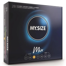  MY SIZE – prémium vegyes óvszerek 53 mm, 28 db óvszer