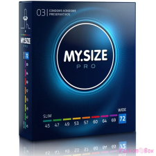 My Size pro MY SIZE PRO Condoms 72 mm (3 pieces) óvszer