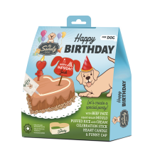 My Sweety Dog Születésnapi torta kutyáknak, marha ízű jutalomfalat kutyáknak