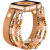Mybandz 13458 Apple Watch gyöngyös - bőr óraszíj, 40 - 41 - 42 mm