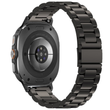 Mybandz 65043 Samsung Galaxy Watch Ultra Fém Okosóra Szíj - Fekete (65043) okosóra kellék