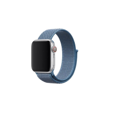 Mybandz Apple Watch S1/2/3/4/5/6 Szövet szíj 42/44 mm - Kék okosóra kellék