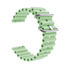  MYBANDZ Ocean szilikon szíj /halvány-zöld/ 22mm okosóra kellék