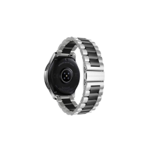 Mybandz Univerzális Klasszikus Fém szíj 20mm - Fekete/Ezüst okosóra kellék