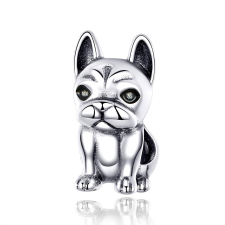  MyCharm Bulldog 925 Ezüst Charm medál