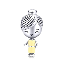  MyCharm Csinos Nő 925 Ezüst Charm medál
