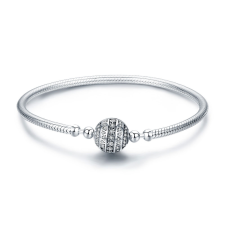  MyCharm Life 925 Ezüst Női Charm Karkötő – 17 cm karkötő
