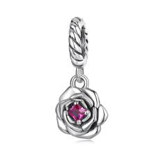  MyCharm Pici Rózsa 925 Ezüst Charm & Medál medál