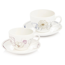 myCOFFEE Tescoma  myCOFFEE csésze csészealjjal, 2 db, Blossoms konyhai eszköz