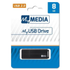 MYMEDIA 8GB MyMedia USB 2.0 pendrive fekete (69260) (69260)