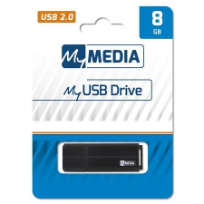 MYMEDIA 8GB MyMedia USB 2.0 pendrive fekete (69260) (69260) pendrive