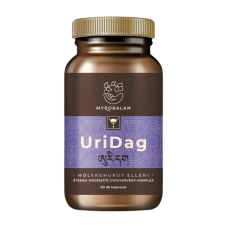 Myrobalan URIDAG hólyaghurut és húgyúti fertőzések elleni gyógynövény-komplex 60 db kapszula vitamin és táplálékkiegészítő