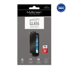 Myscreen ANTISPY GLASS EDGE képernyővédő üveg (2.5D lekerekített szél, betekintés elleni védelem, 9H) ÁTLÁTSZÓ Apple iPhone XR 6.1, Apple iPhone 11 mobiltelefon kellék