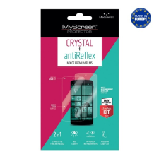 Myscreen CRYSTAL/ANTIREFLEX képernyővédő fólia (2 féle típus) ÁTLÁTSZÓ / TÜKRÖZŐDÉSMENTES LG G3 S (D722) mobiltelefon kellék