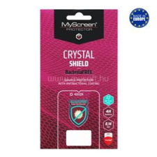 Myscreen CRYSTAL BacteriaFREE képernyővédő fólia (antibakteriális, 4H, NEM íves) ÁTLÁTSZÓ (M8039CCBF) mobiltelefon kellék