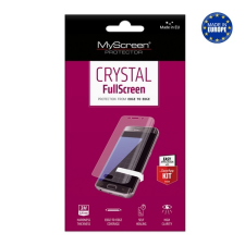 Myscreen CRYSTAL FULLSCREEN képernyővédő fólia (íves, öntapadó PET, nem visszaszedhető, 0.15mm, 3H) ÁTLÁTSZÓ mobiltelefon kellék