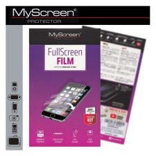 Myscreen CRYSTAL FULLSCREEN képernyővédő fólia (íves, öntapadó PET, nem visszaszedhető, 0.15mm, 3H) ÁTLÁTSZÓ [Samsung Galaxy A3 (2017) SM-A320F] (M3032CC FS) mobiltelefon kellék