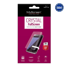 Myscreen CRYSTAL FULLSCREEN képernyővédő fólia (íves, öntapadó PET, nem visszaszedhető, 0.15mm, 3H) ÁTLÁTSZÓ [Samsung Galaxy A6+ (2018) SM-A605F] (M3827CC FS) mobiltelefon kellék
