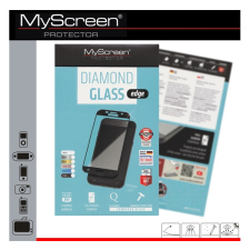 Myscreen diamond glass edge képerny&#337;véd&#337; üveg (2.5d, 0.33mm, 9h) arany md3032tg fcov gold mobiltelefon kellék