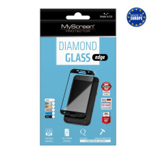 Myscreen DIAMOND GLASS EDGE képernyővédő üveg (2.5D full cover, íves, karcálló, 0.33 mm, 9H) FEKETE [Samsung Galaxy A6+ (2018) SM-A605F] (MD3827TG FCOV BLACK) mobiltelefon kellék