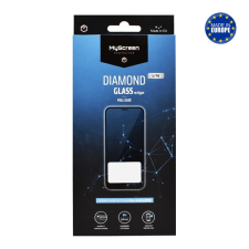 Myscreen DIAMOND GLASS LITE EDGE képernyővédő üveg (2.5D, full glue, 0.33mm, 9H) FEKETE Apple iPhone 17 mobiltelefon kellék