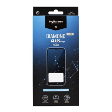 Myscreen DIAMOND GLASS LITE EDGE képernyővédő üveg (2.5D, full glue, 0.33mm, 9H) FEKETE Samsung Galaxy A55 5G (SM-A556) mobiltelefon kellék