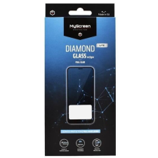Myscreen Diamond Glass Lite Edge Xiaomi Redmi A3 kijelzővédő üveg fekete kerettel (5904433232005) mobiltelefon kellék