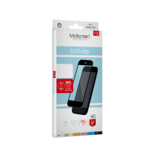 Myscreen Lite Glass Edge Full Glue - Huawei P40 kijelzővédő üvegfólia fekete (9H) mobiltelefon kellék