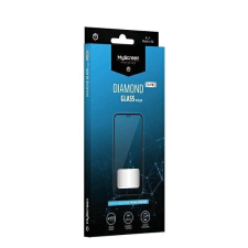 Myscreen MS Diamond Glass Edge Lite FG Moto E22/ E22s fekete Full Glue képernyővédő fólia mobiltelefon kellék