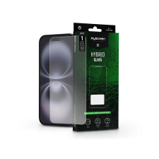 MyScreen Protector MyScreen Hybrid Glass Green - Apple iPhone 16 rugalmas üvegfólia mobiltelefon kellék