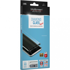 Myscreen Realme 11 Pro / 11 Pro Plus, Kijelzővédő fólia, ütésálló fólia (az íves részre is!), MyScreen Protector, Diamond Glass (Edzett gyémántüveg), 3D Full Cover, fekete mobiltelefon kellék