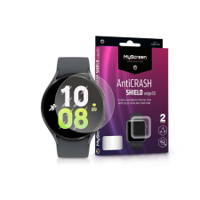 Myscreen Samsung Galaxy Watch5 (44mm) AntiCrash Shield Edge 3D kijelzővédő fólia 2db (LA-2253) (LA-2253) okosóra kellék