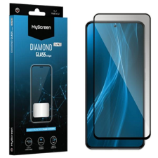 MyScreenProtector MS Diamond Glass Edge Lite FG Sam S23 FE S711 fekete Teljes ragasztás fólia mobiltelefon kellék