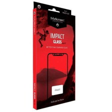 MyScreenProtector MS ImpactGLASS Edge 3D iPhone Xr/11 fekete HybrydGlass 8H kijelzővédő fólia mobiltelefon kellék