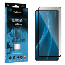 MyScreenProtector MyScreen Diamond Glass Edge FG üvegfólia fekete szegéllyel Honor X8b mobiltelefon kellék